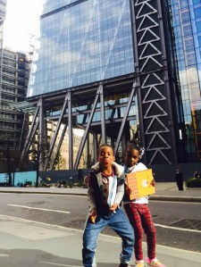 Hanging out at the Leadenhall Building